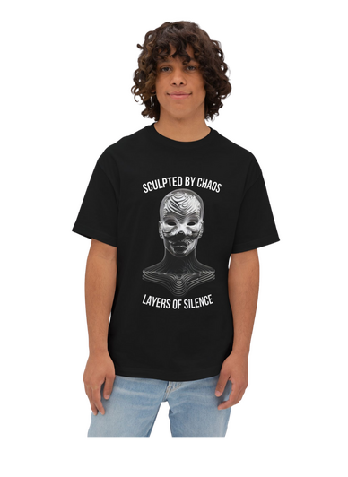 "Sculpted by Chaos with Layers of Silence"